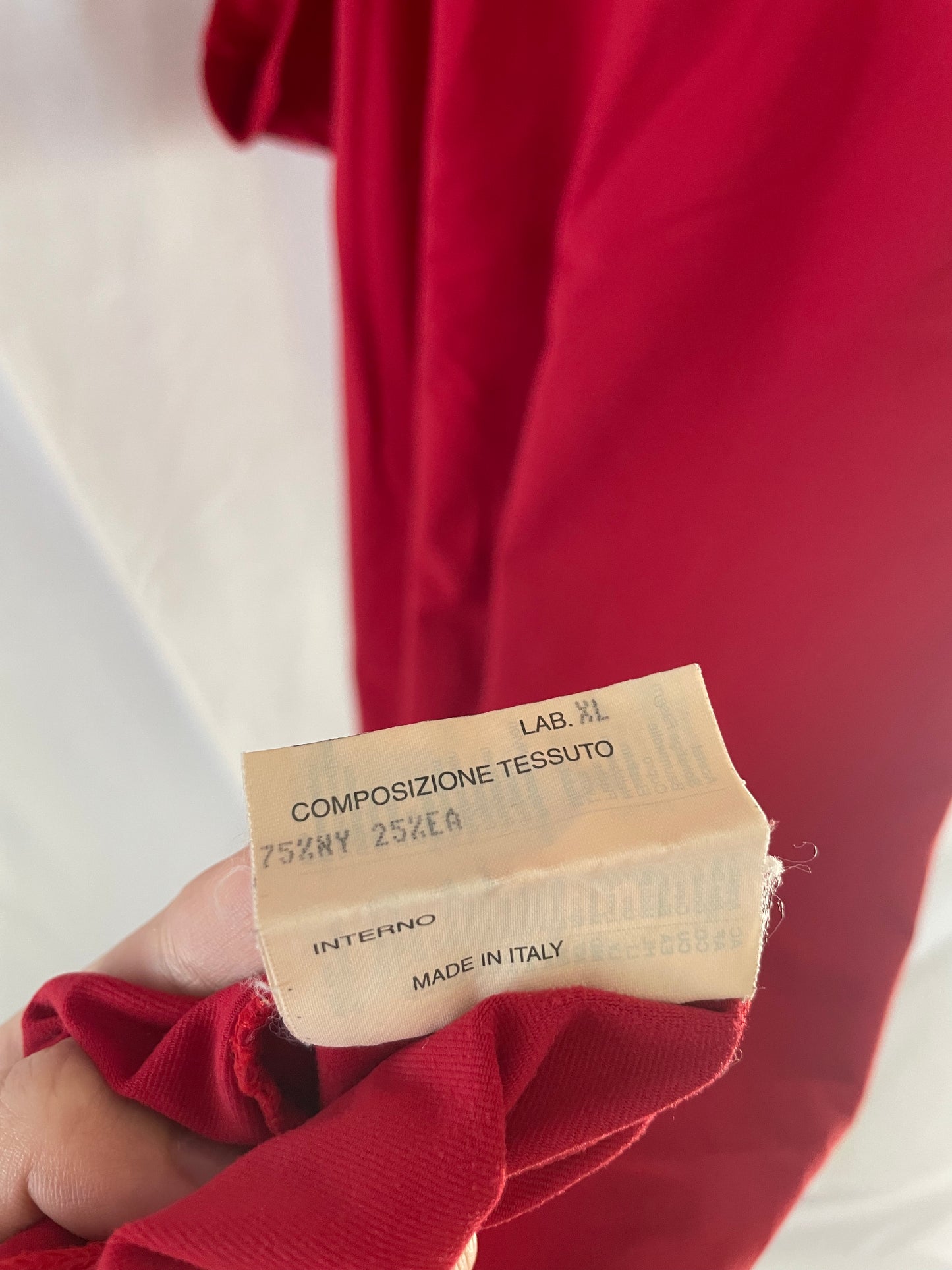 Vintage '90s Fendi Red Detachable Cutout Dress