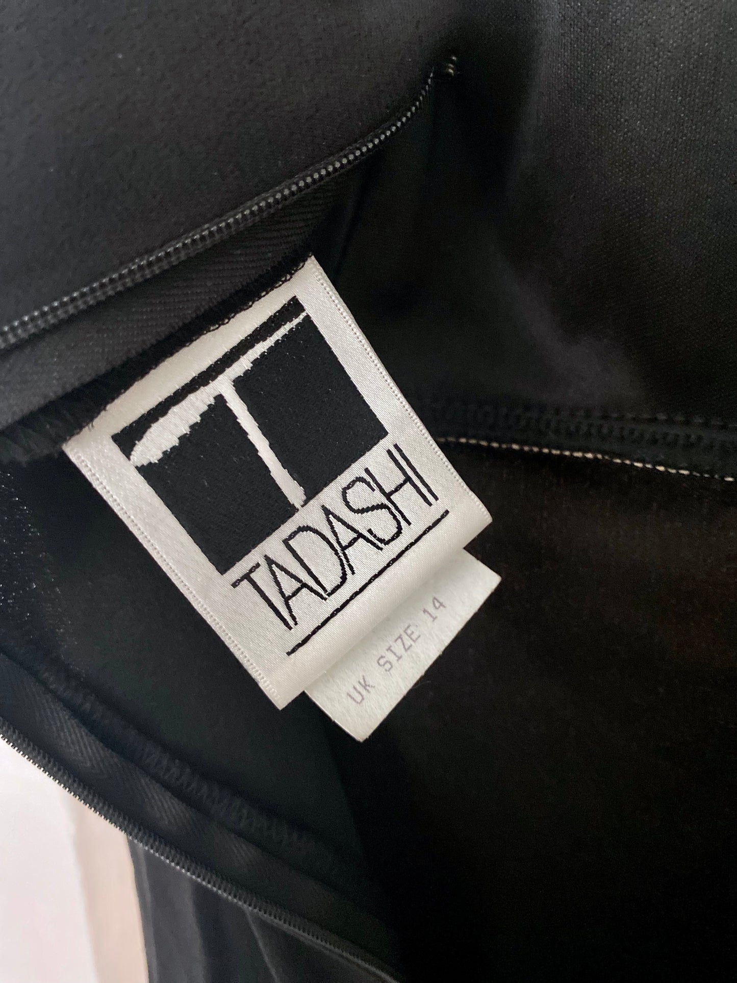 Vintage Tadashi Ruffled Maxi Dress
