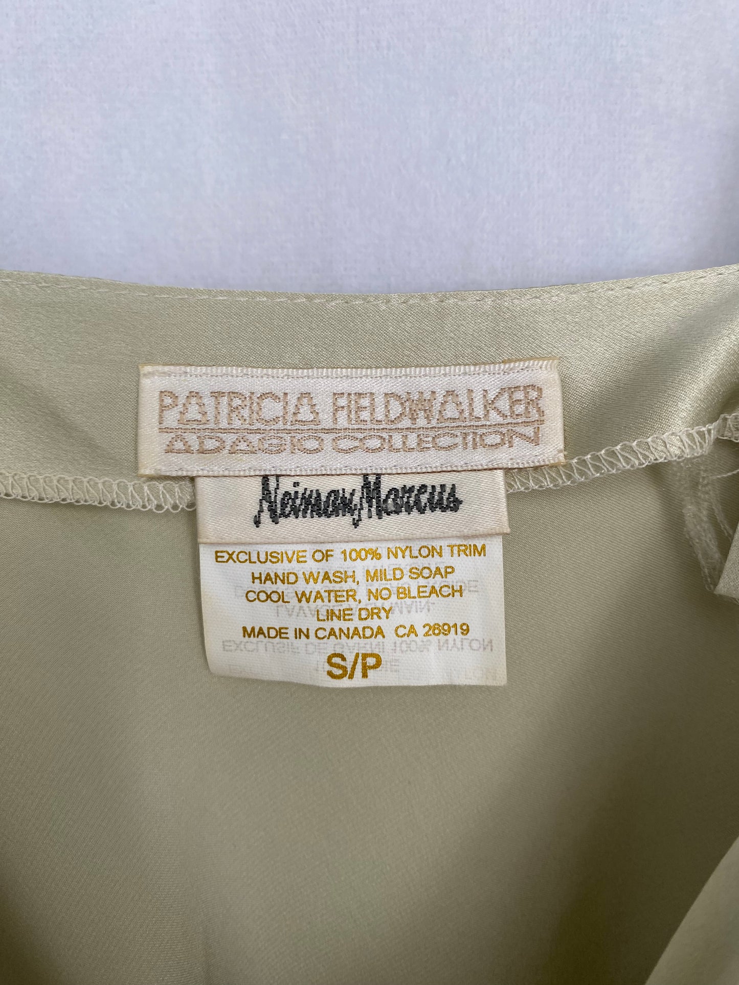 Vintage Patricia Fieldwalker for Neiman Marcus Silk Camisole