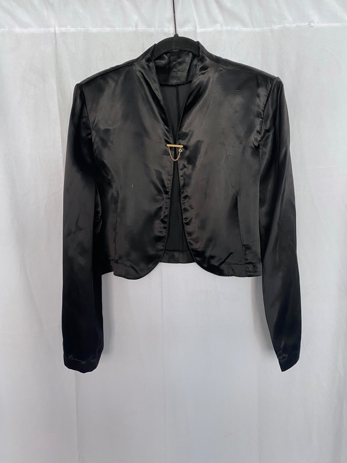 Vintage '80s Satin Bolero Jacket
