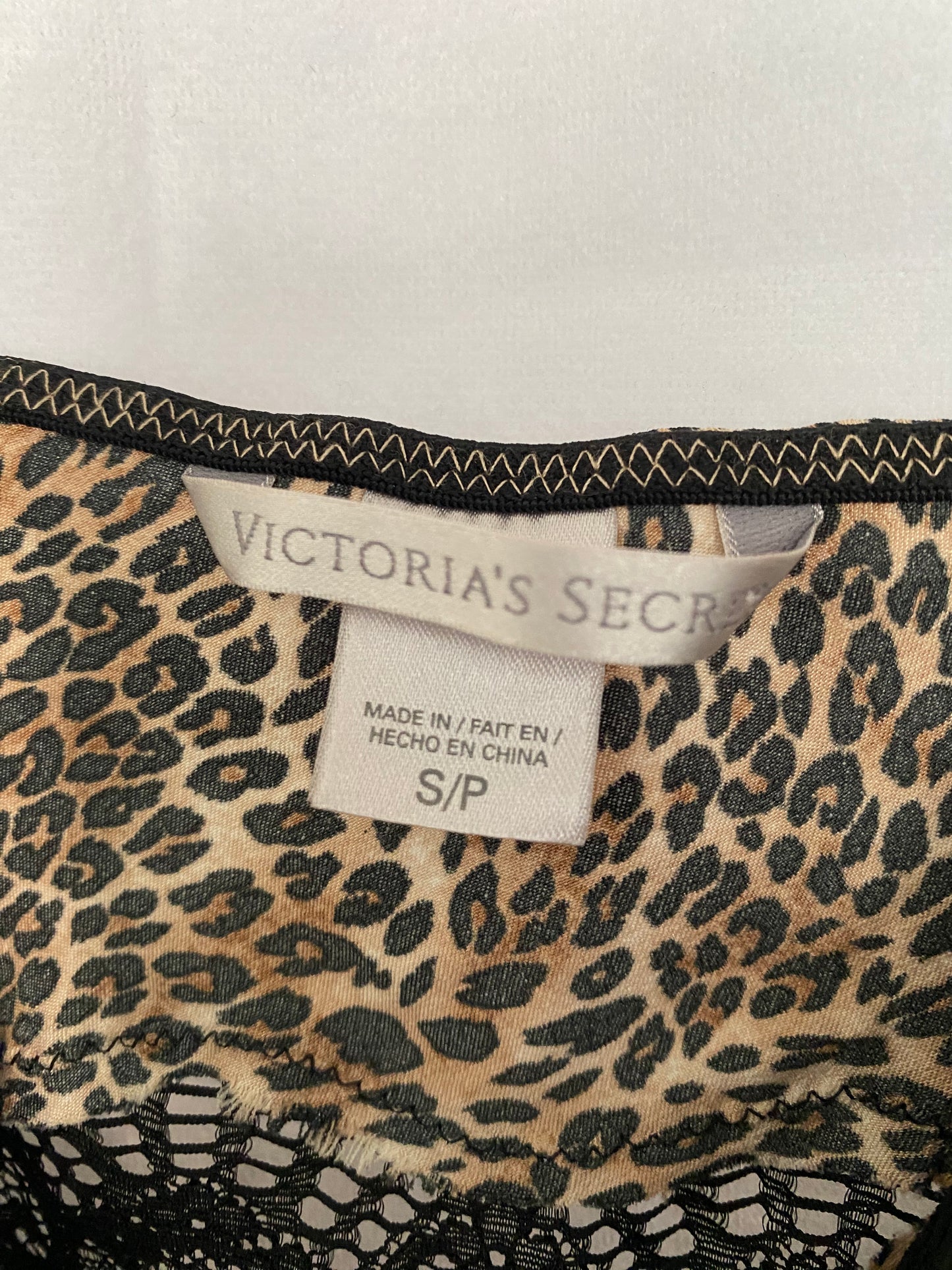 Victoria's Secret Leopard-Print Slip Dress