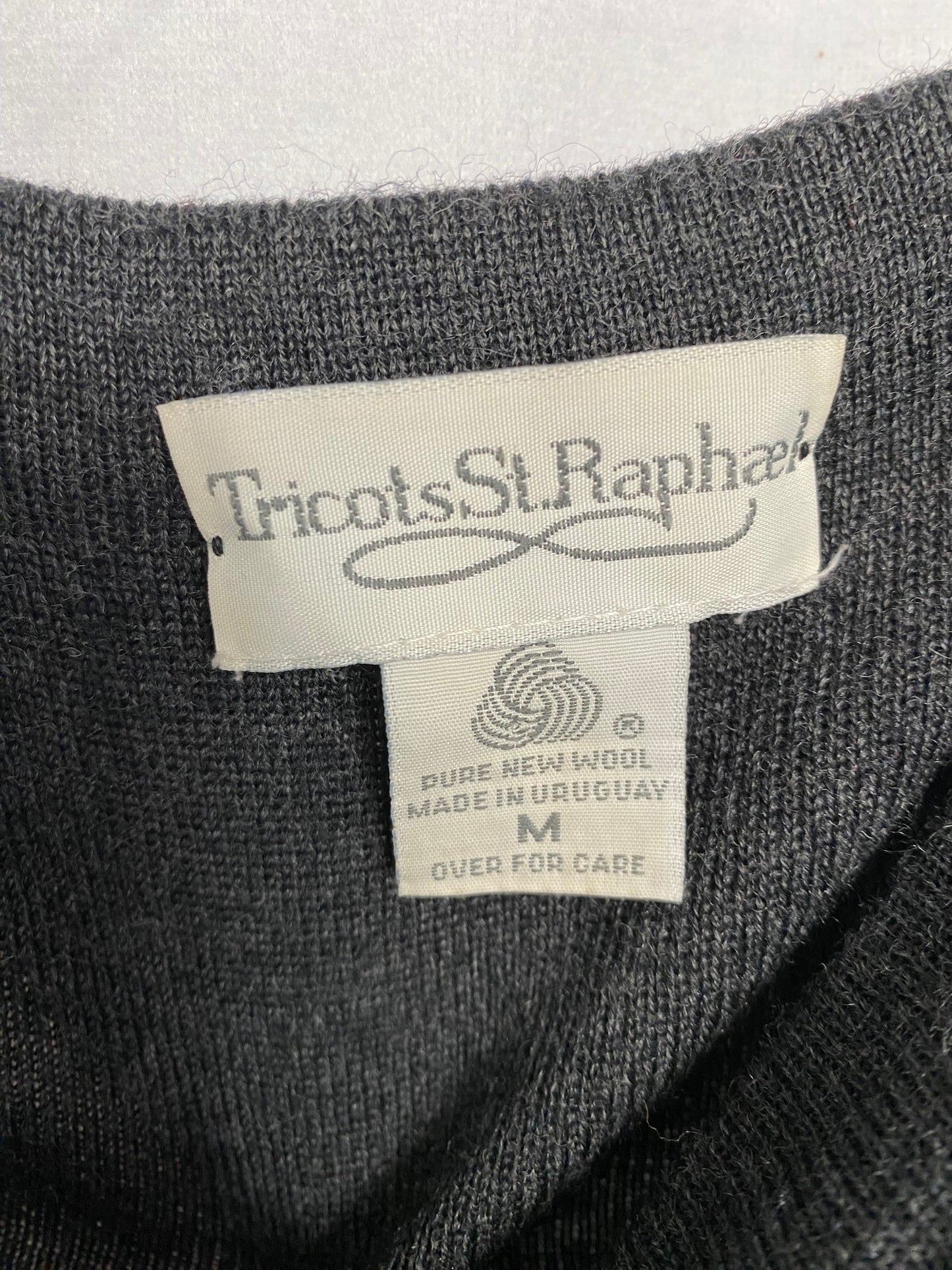 Vintage Tricots St. Raphael Pleated Wool Skirt